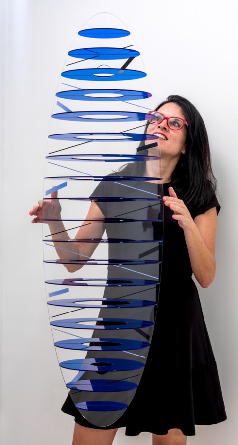 In&eacute;s Silva con Jard&iacute;n Colgante