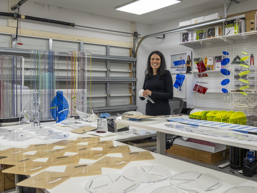 Estudio de la artista