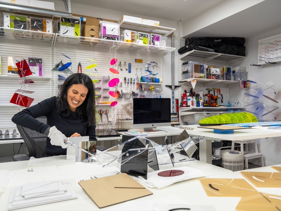 Estudio de la artista